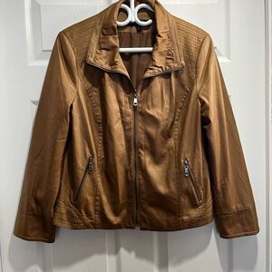 Conrad C Proportion Petite Women's Brown Jacket 14